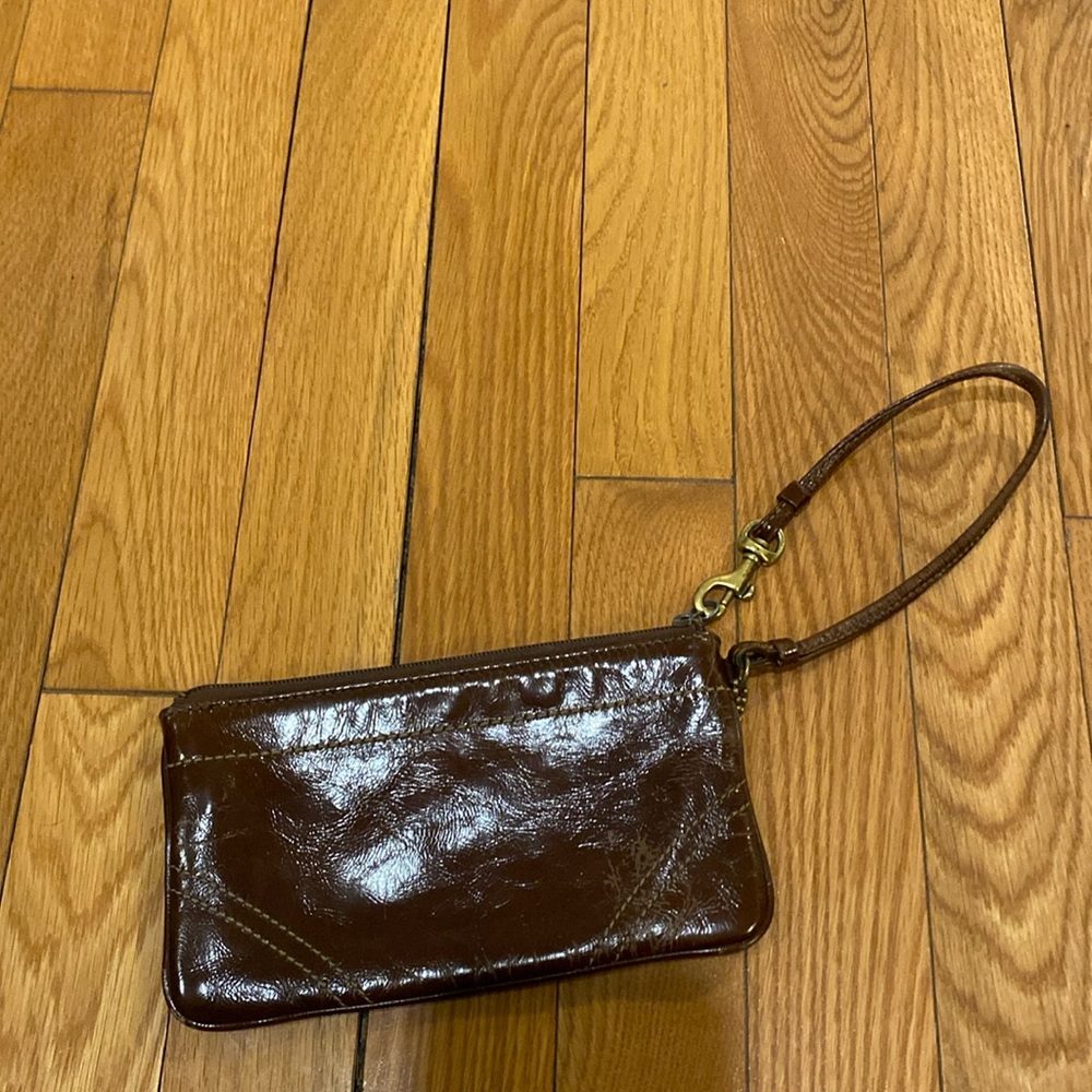 Coach. Clutch. Brown. Bag. Mini clutch.